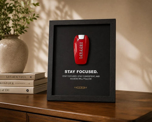 Ferrari Key Motivational Shadow Box